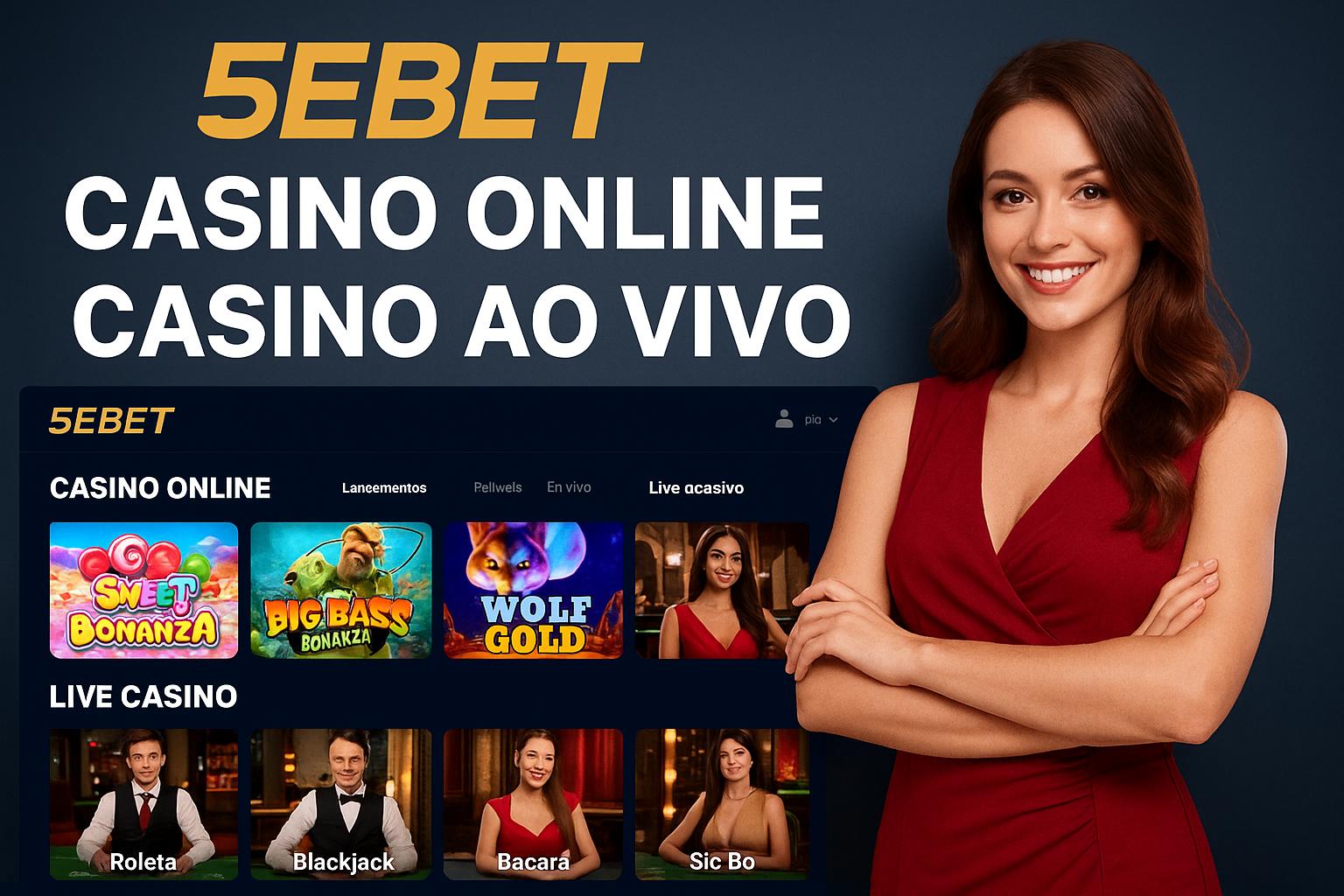 O 5EBETLive Casino lança promoções regularmente
